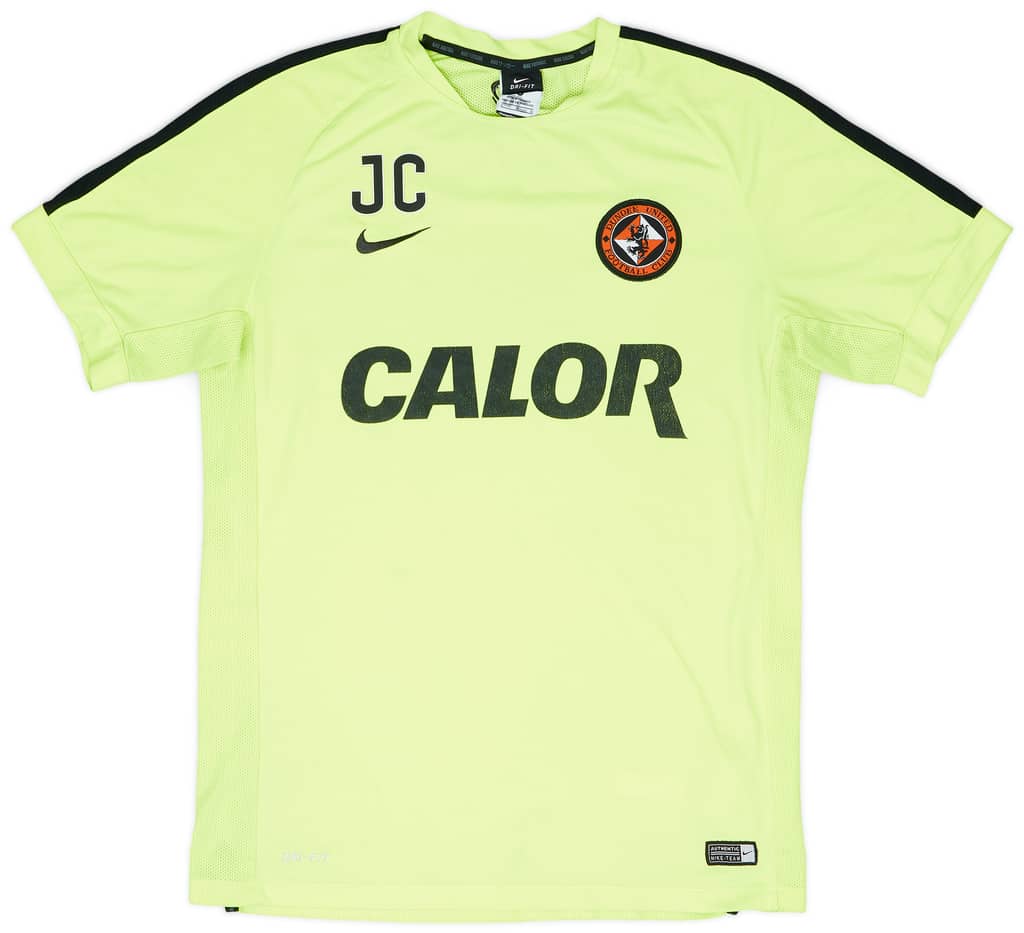 2015-16 Dundee United Nike Staff Issue Training Shirt #JC - 6/10 - (L)