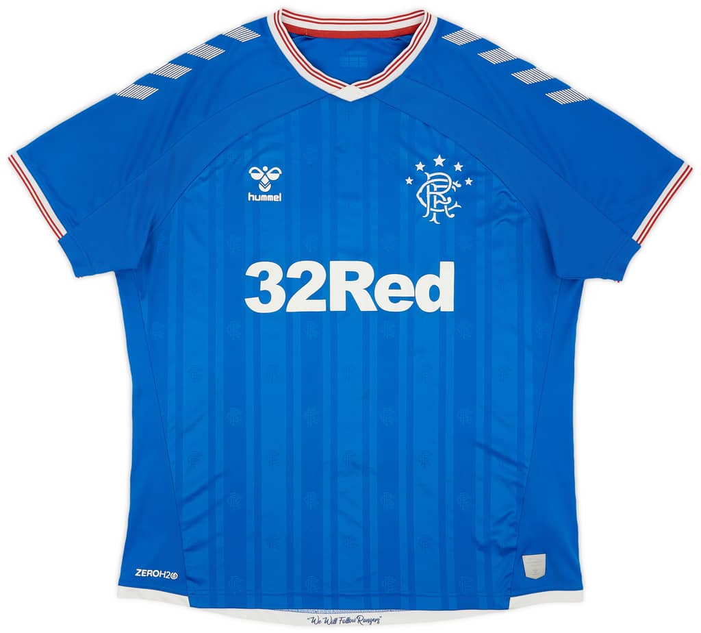 2019-20 Rangers Home Shirt - 8/10 - (3XL)