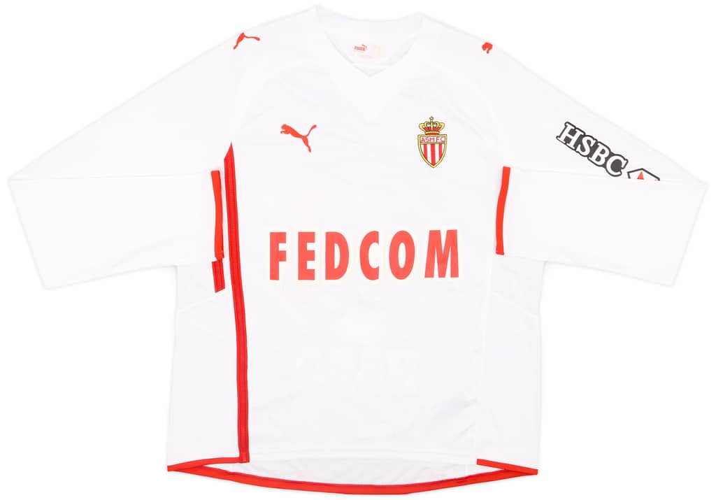 2009-10 Monaco Match Issue Away L/S Shirt #14