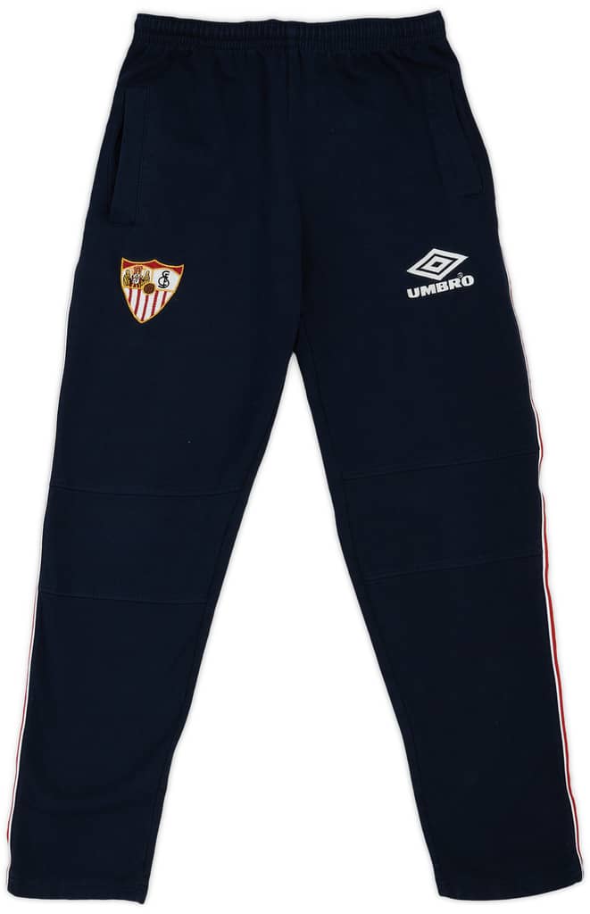 1998-99 Sevilla Umbro Track Pants/Bottoms - 9/10 - (S)