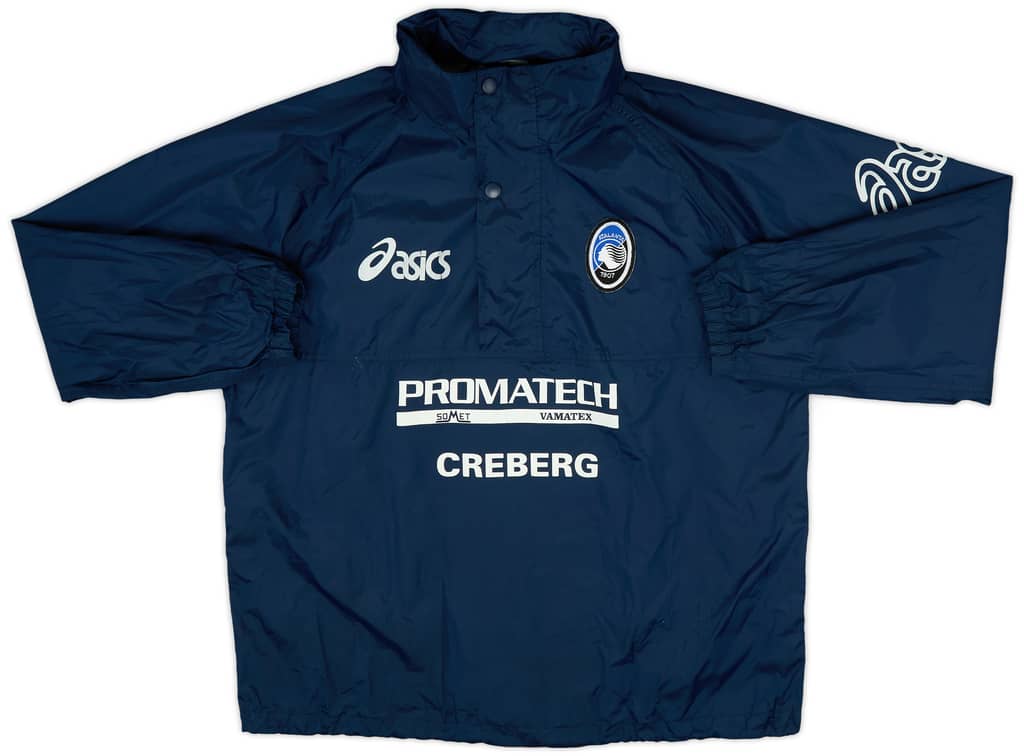 2002-03 Atalanta Asics 1/4 Zip Rain Jacket - 8/10 - (XL)