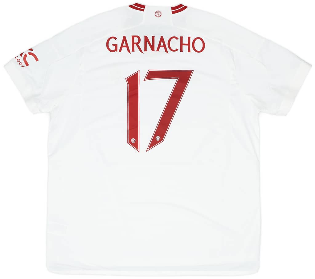 2023-24 Manchester United Third Shirt Garnacho #17 (XXL)
