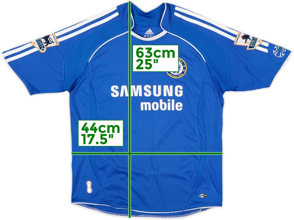 2006-08 Chelsea Home Shirt - 8/10 - (M.Boys)