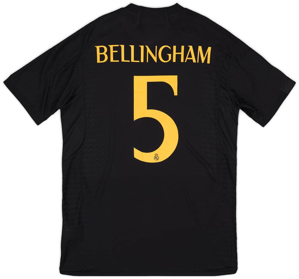 2023-24 Real Madrid Authentic Third CL Shirt Bellingham #5