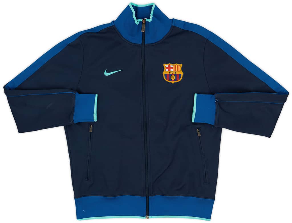 2010-11 Barcelona Nike N98 Track Jacket - 8/10 - (M)