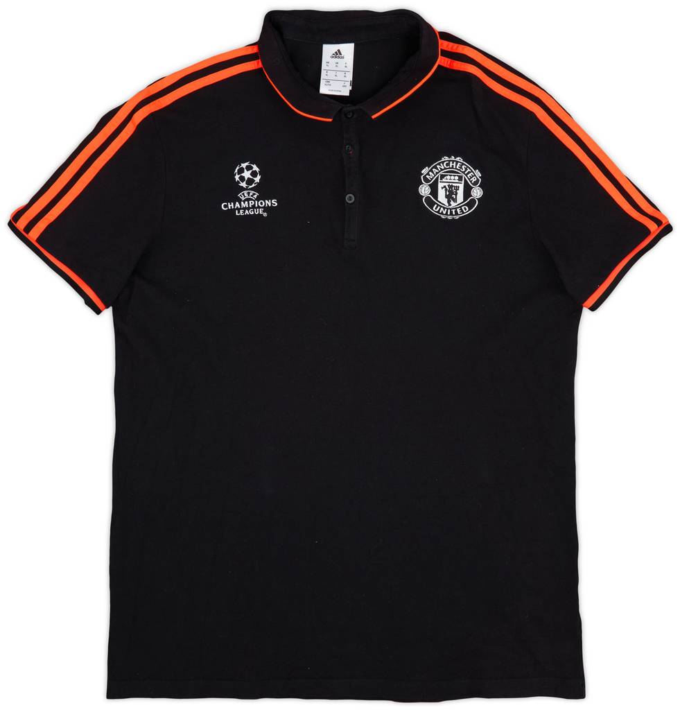 2015-16 Manchester United Champions League Polo Shirt - 9/10 - (XL)