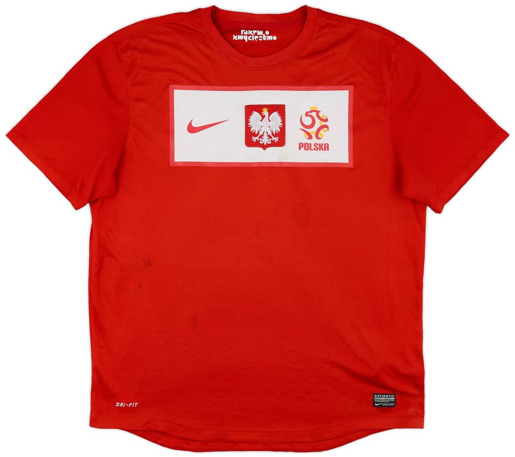 2012-13 Poland Away Shirt - 5/10 - (XL)
