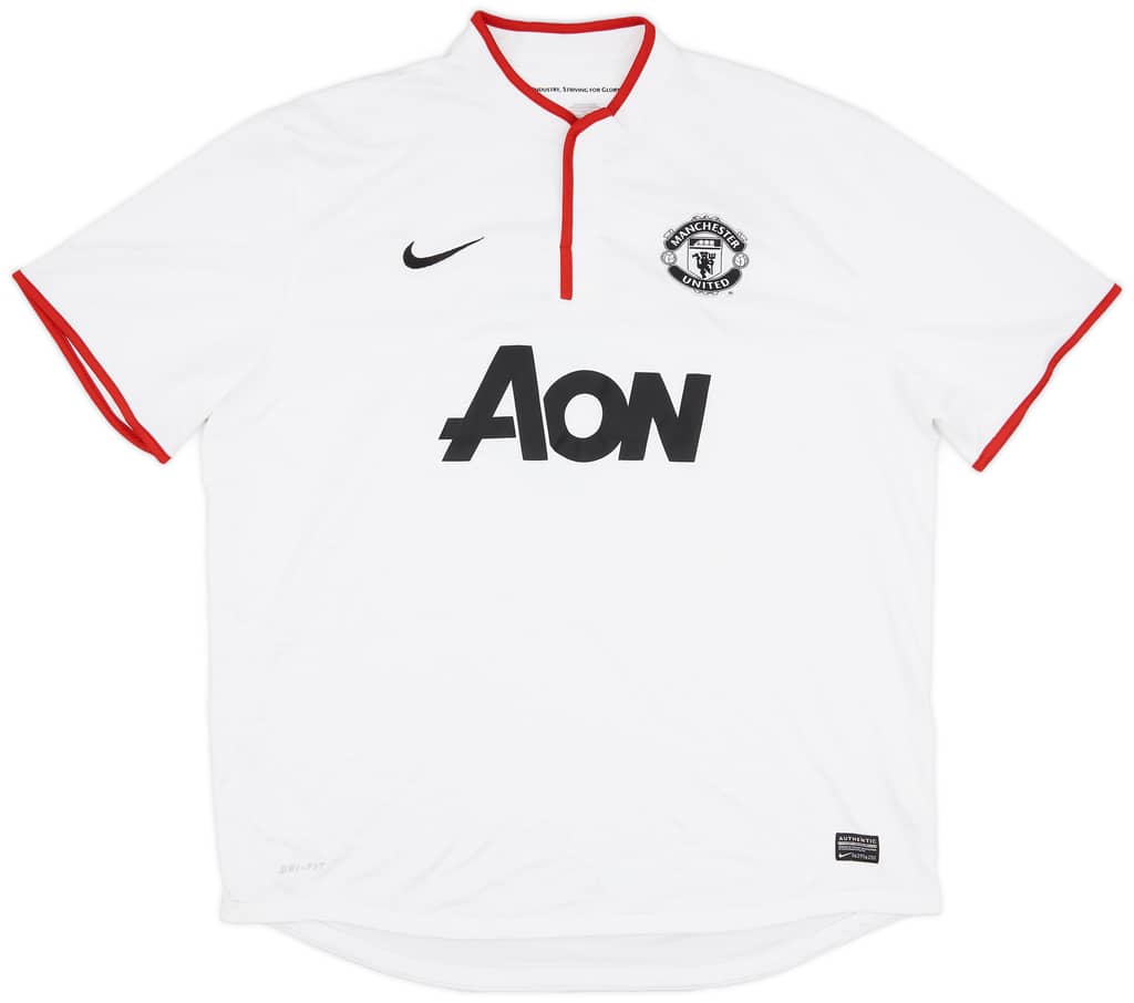 2012-14 Manchester United Away Shirt Evra #3 - 7/10 - (XXL)