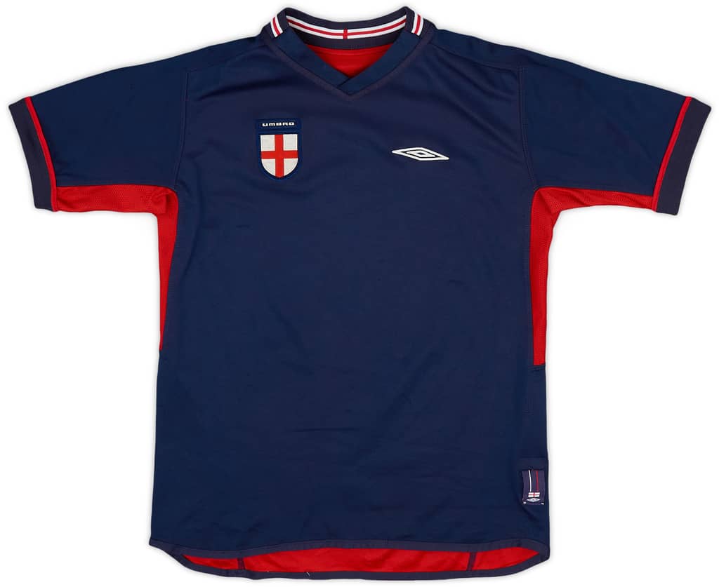 2002-04 England Away Shirt - 7/10 - (XL.Boys)