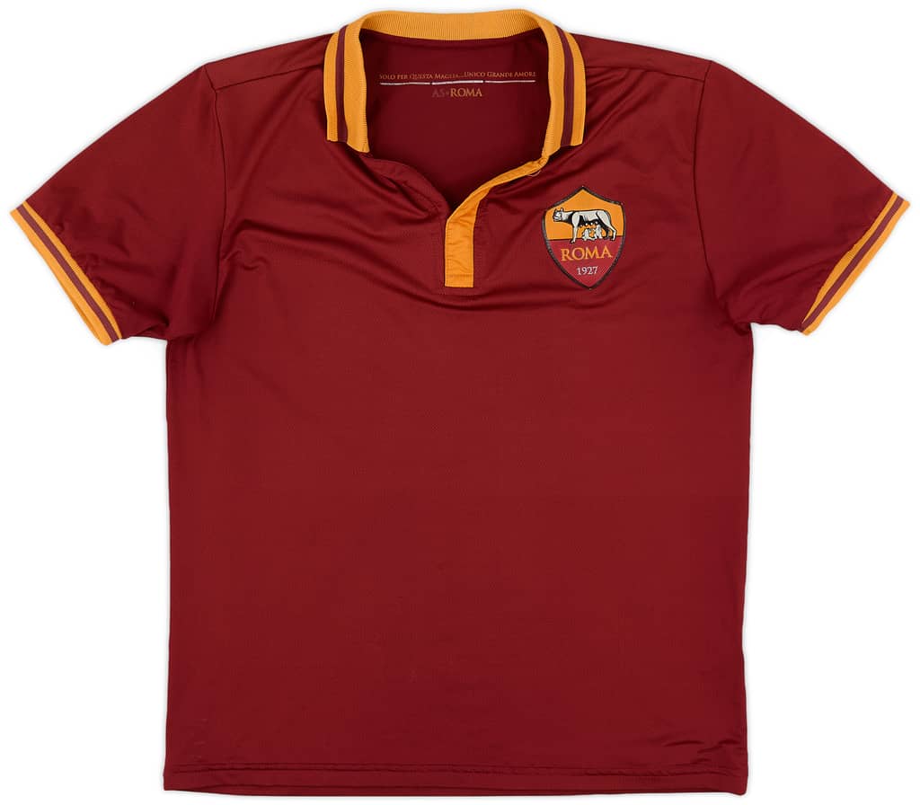 2013-14 Roma Home Shirt - 6/10 - (M.Boys)