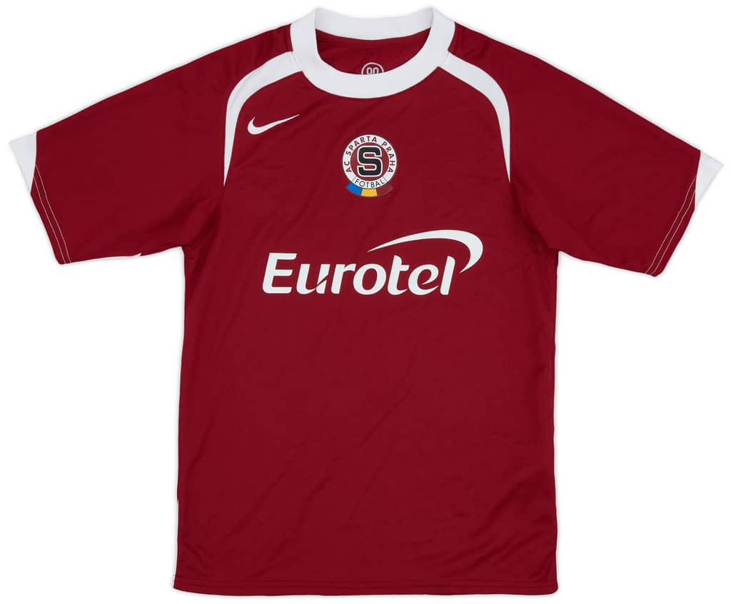 2005-06 Sparta Prague Home Shirt - 9/10 - (XS)