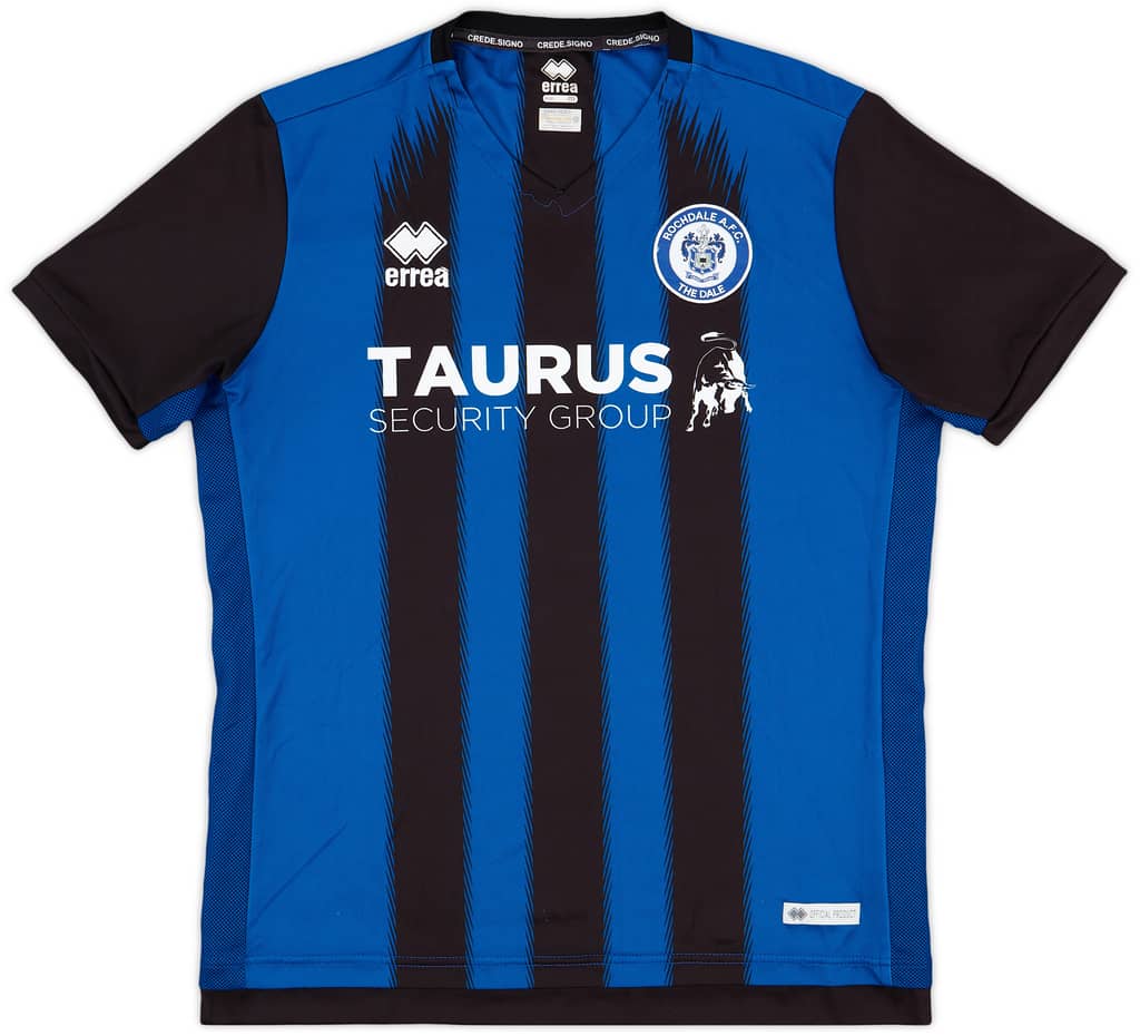 2020-21 Rochdale Home Shirt #5 - 7/10 - (M)