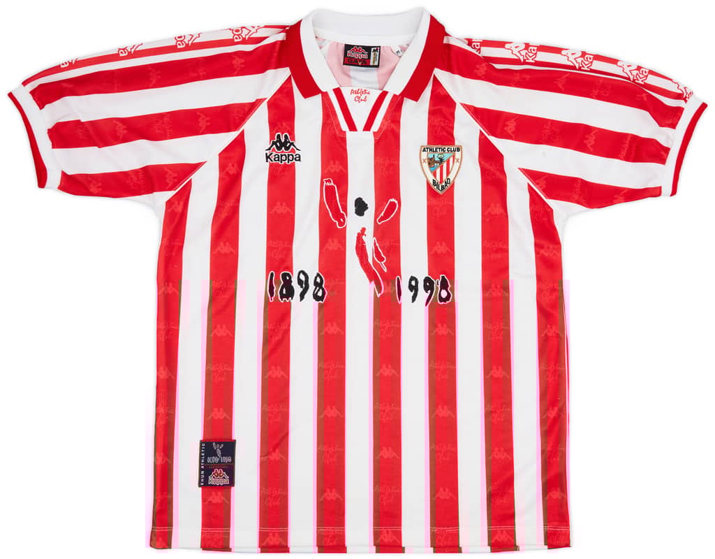 1997-98 Athletic Bilbao Centenary Home Shirt - 8/10 - (M)