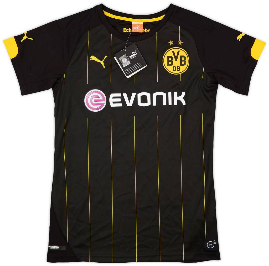 2014-16 Borussia Dortmund Away Shirt Hummels #15 (Women's S)