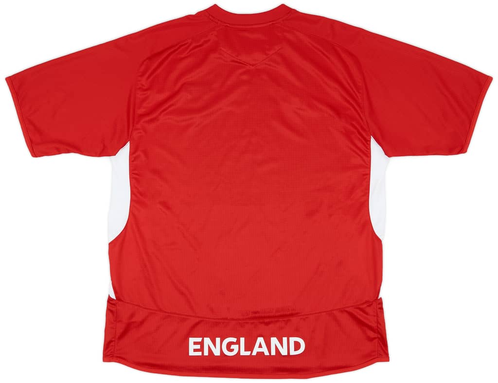 2005-06 England Umbro Training Shirt - 9/10 - (XL)