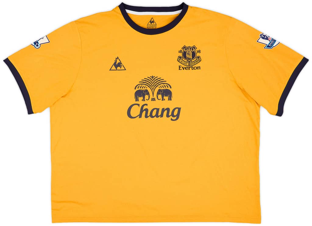 2011-12 Everton Away Shirt Baines #3 - 8/10 - (3XL)