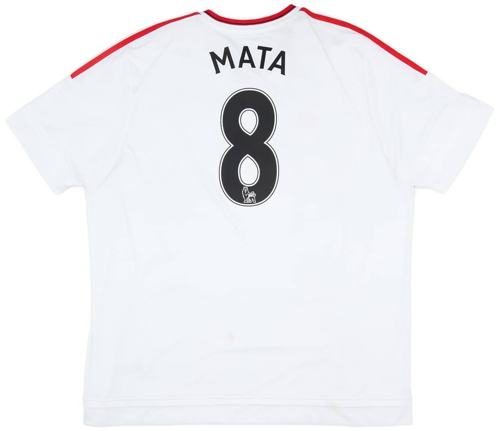 2015-16 Manchester United Away Shirt Mata #8 - 6/10 - (XXL)