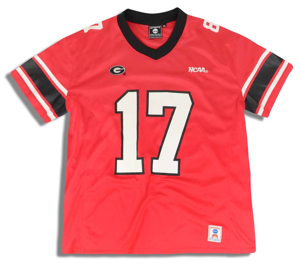2000s Georgia Bulldogs #17 NCAA Jersey (Home) XL