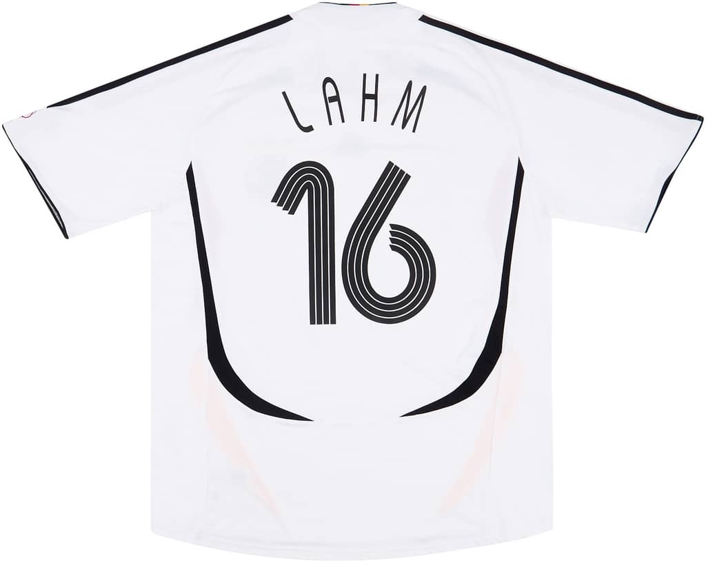 2005-07 Germany Home Shirt Lahm #16 - 6/10 - (S)