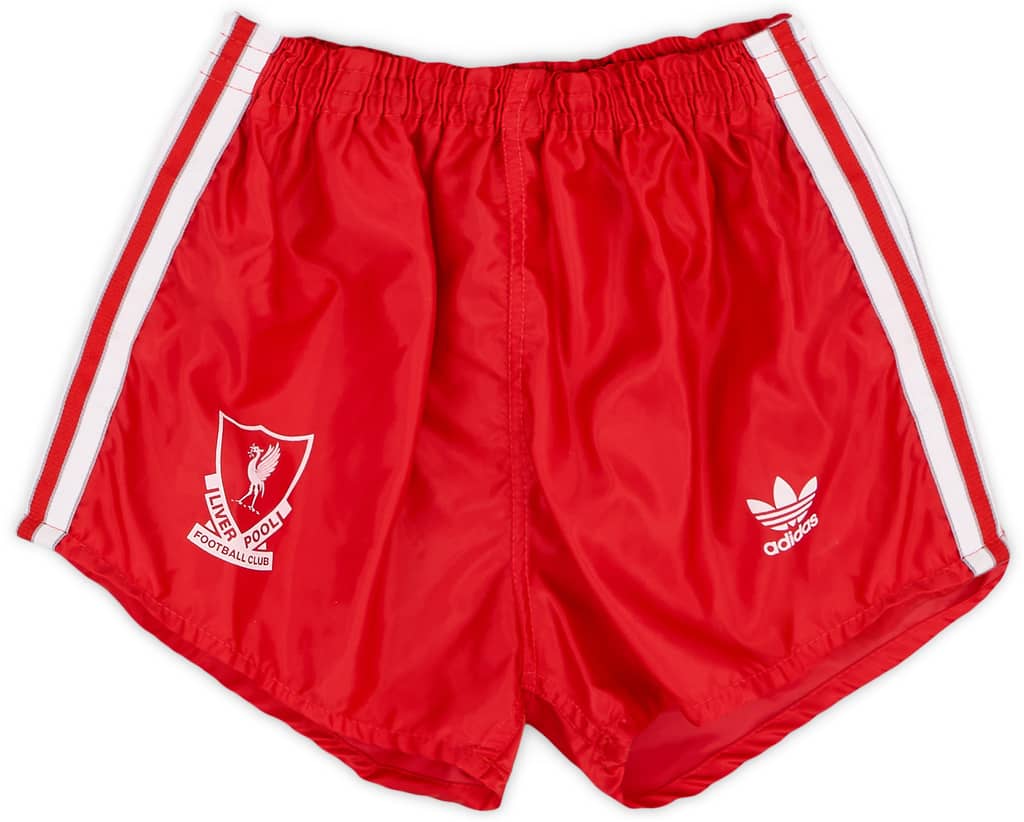 1987-89 Liverpool Home Shorts - 8/10 - (Y)