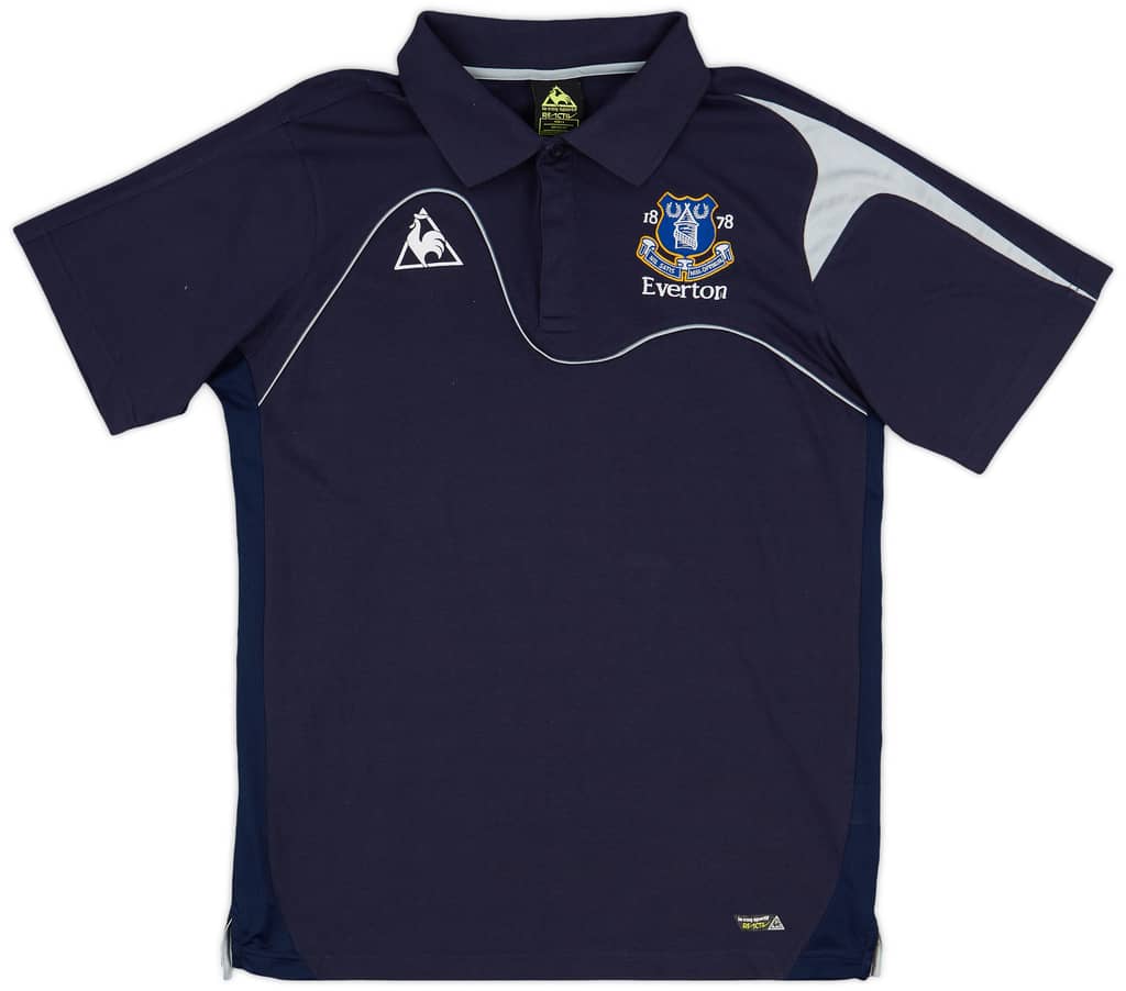 2009-10 Everton Le Coq Sportif Polo Shirt - 6/10 - (L)