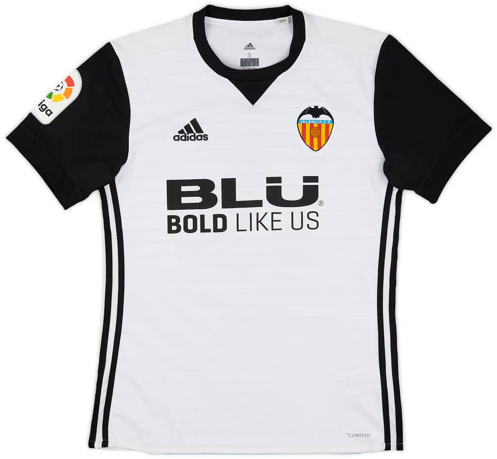 2017-18 Valencia Home Shirt Orellana #15 - 6/10 - (S)
