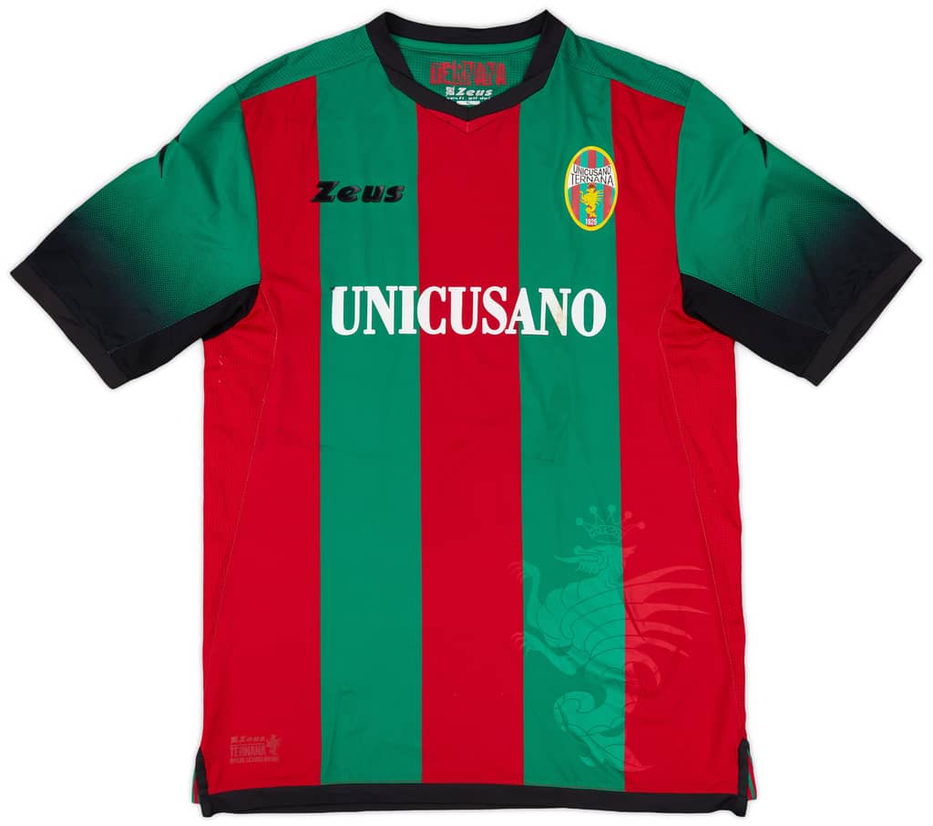 2017-18 Ternana Home Shirt - 7/10 - (XL)