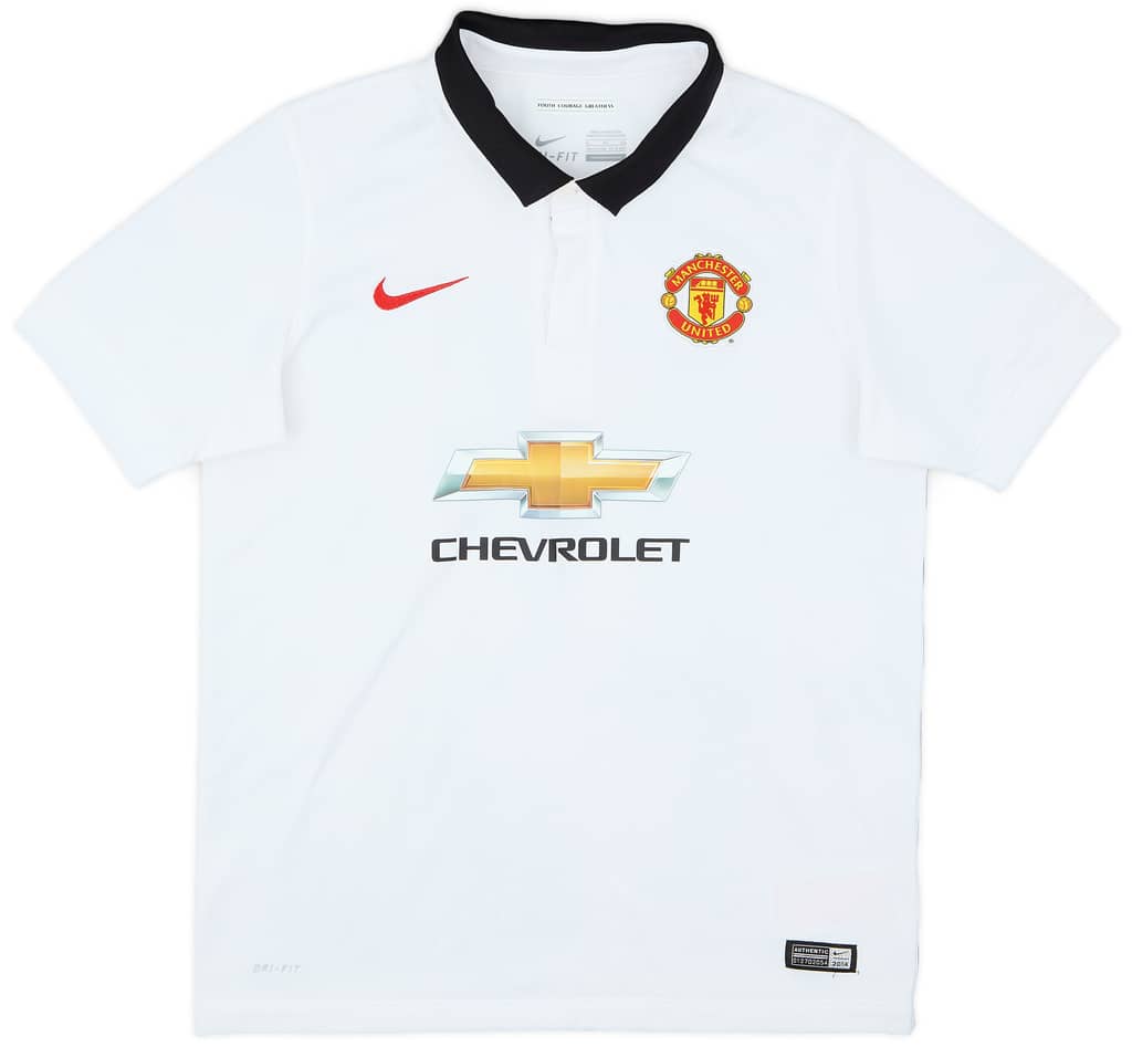 2014-15 Manchester United Away Shirt - 8/10 - (XL.Boys)