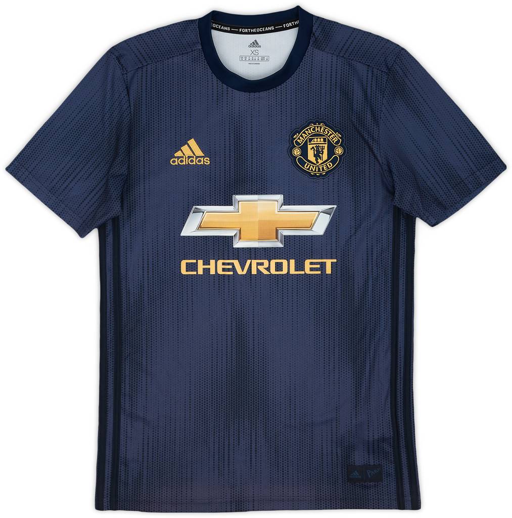 2018-19 Manchester United Third Shirt - 9/10 - (XS)