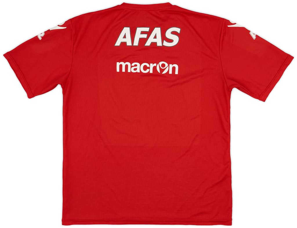 2011-12 AZ Alkmaar Macron Staff Issue Training Shirt 'JDB' - 7/10 - (XXL)