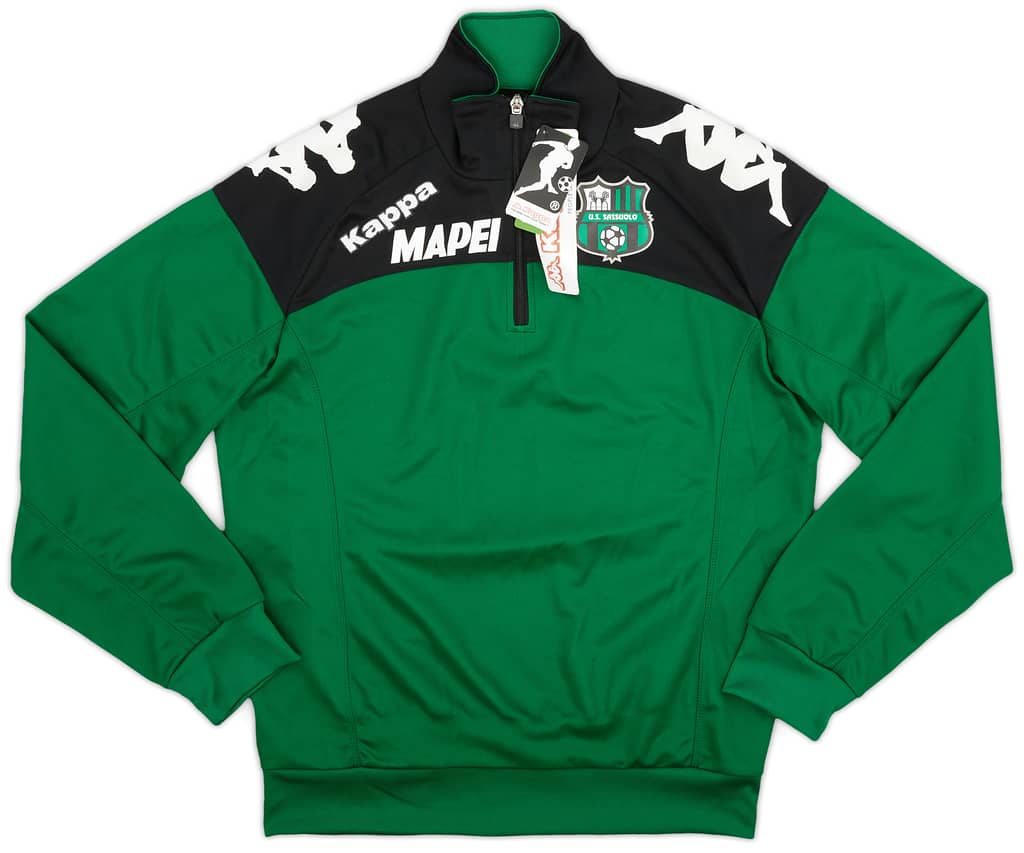 2016-17 Sassuolo Kappa 1/4 Zip Training Top (S)