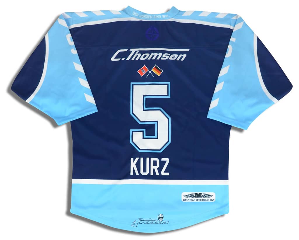 2013-14 Hamburg Freezers Kurz #5 Hummel Jersey (Home) S