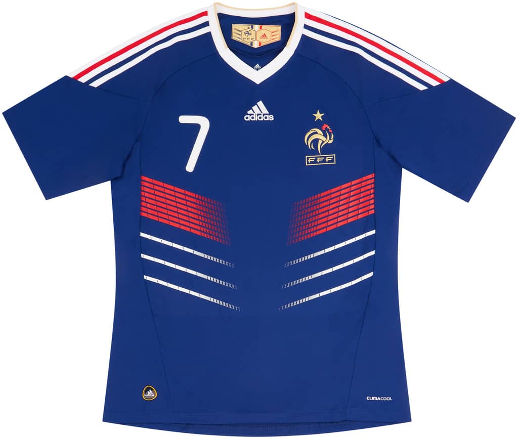 2009-10 France Home Shirt Ribery #7