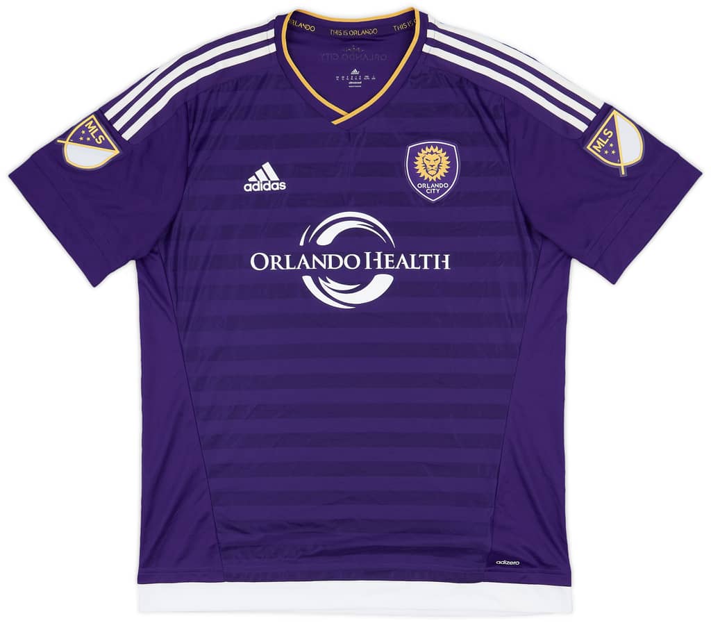 2015 Orlando City Home Shirt - 8/10 - (XL)