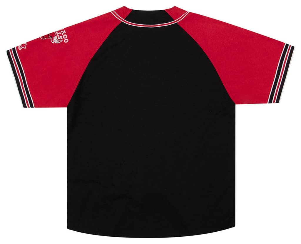 1990s Chicago Bulls Starter Baseball Jersey L
