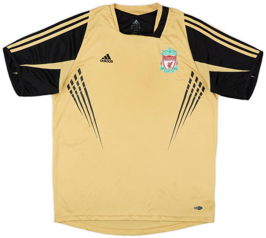 2008-09 Liverpool adidas Polo Shirt - 8/10 - (L)