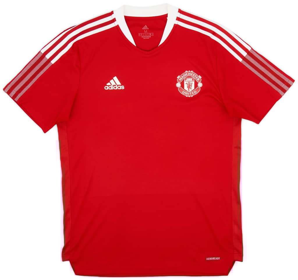 2020-21 Manchester United adidas Training Shirt - 9/10 - (M)
