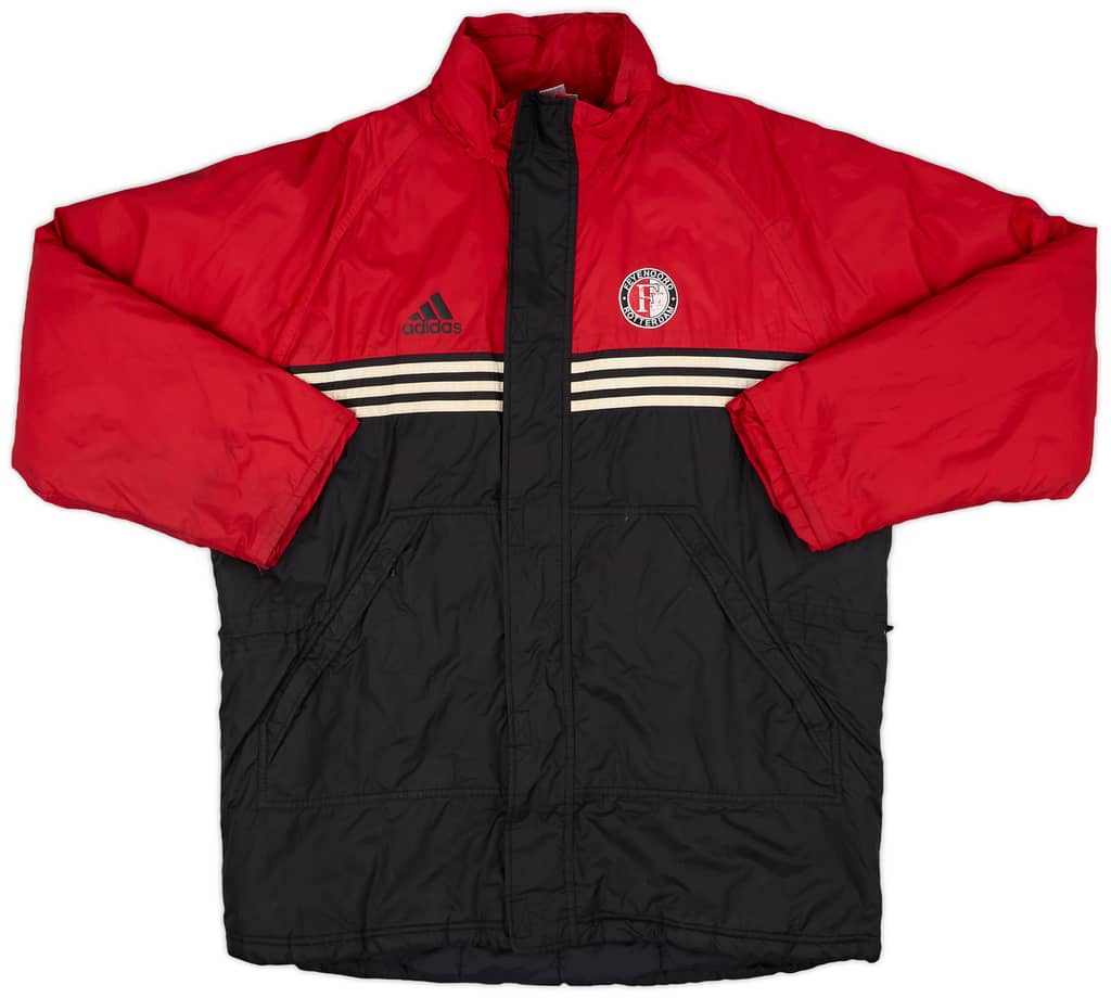 1998-99 Feyenoord adidas Padded Bench Coat - 5/10 - (S)