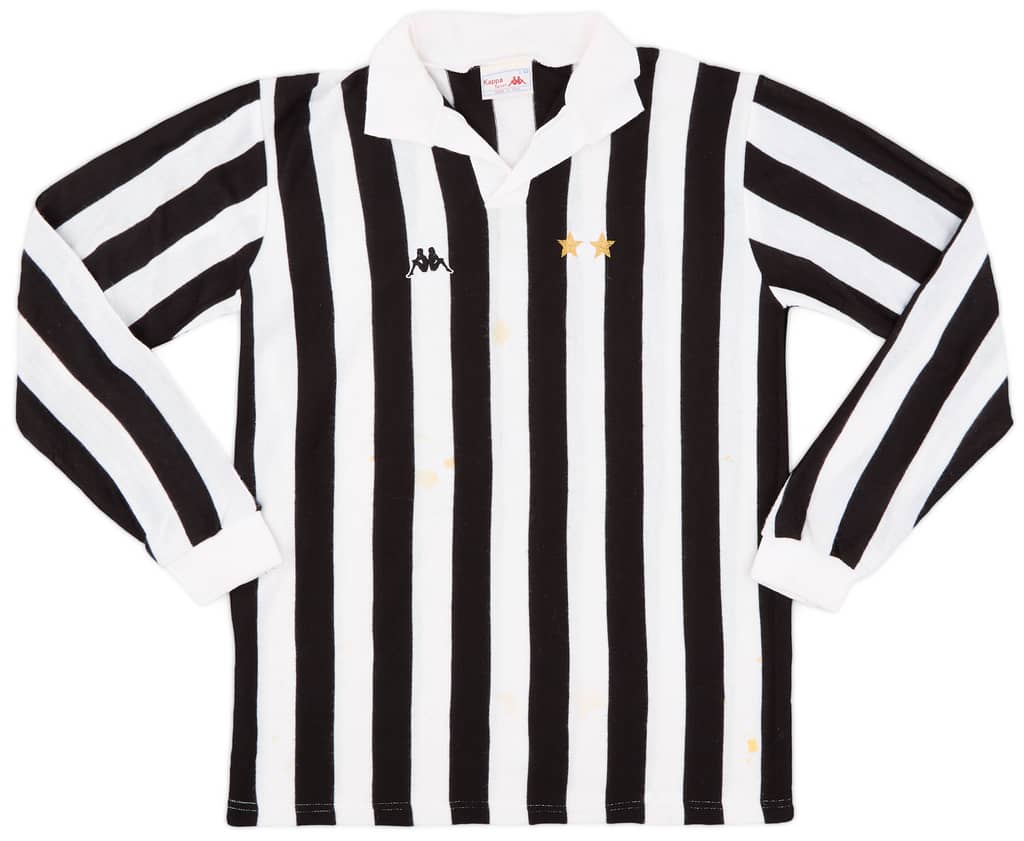 1982-83 Juventus Home L/S Shirt - 7/10 - (L)