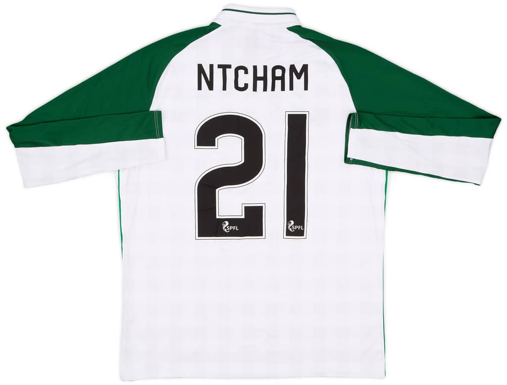 2018-19 Celtic Away L/S Shirt Ntcham #21 - 9/10 - (XL.Boys)