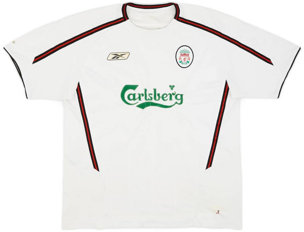 2003-04 Liverpool Away Shirt Owen #10 - 6/10 - (XL)