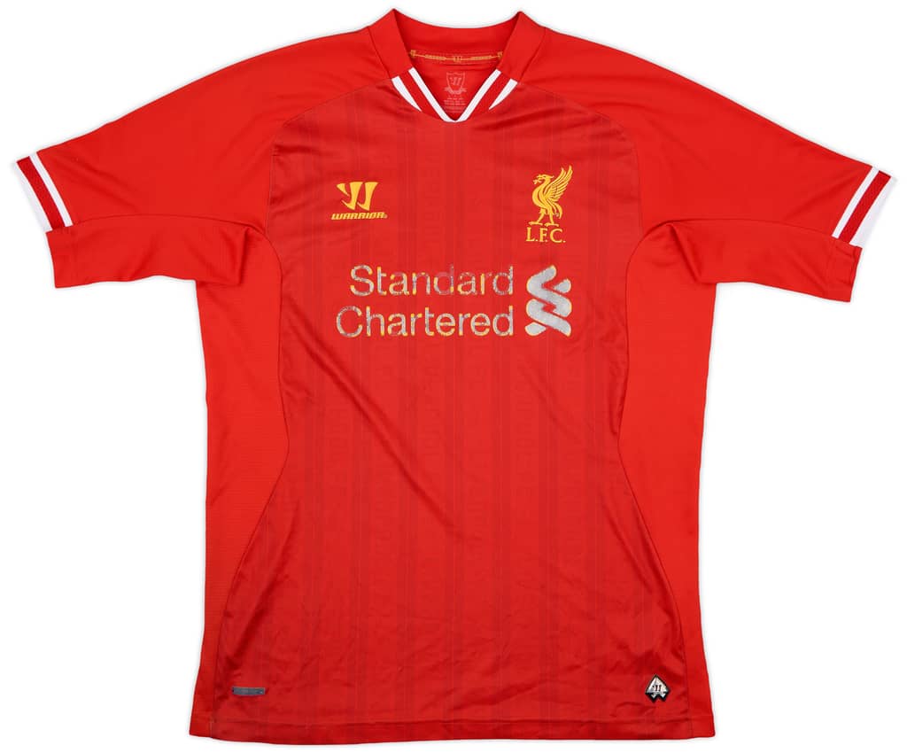 2013-14 Liverpool Home Shirt - 4/10 - (L)