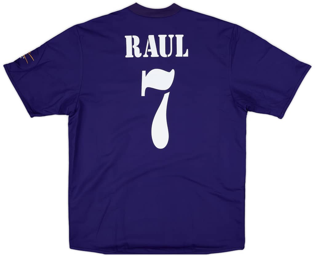 2002-03 Real Madrid Centenary Third Shirt Raul #7 (L)