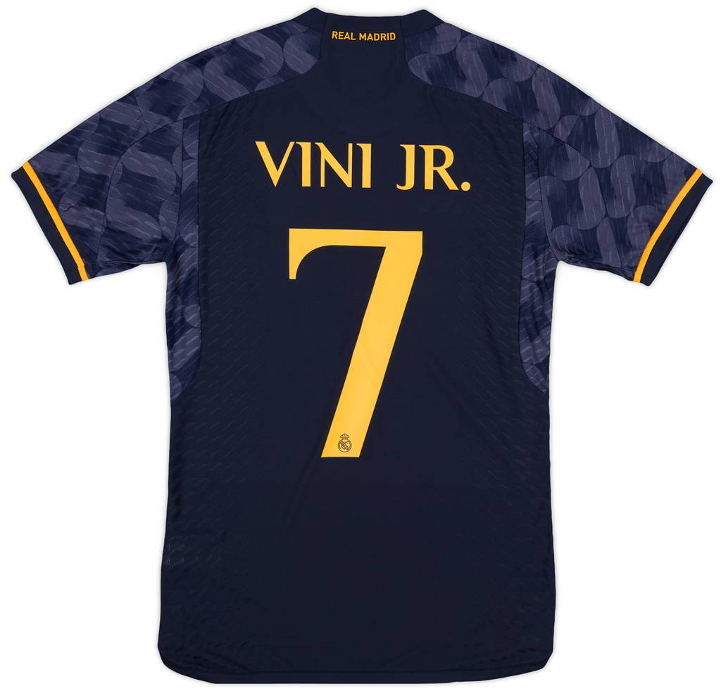 2023-24 Real Madrid Authentic Away Shirt Vini Jr. #7 (XS)