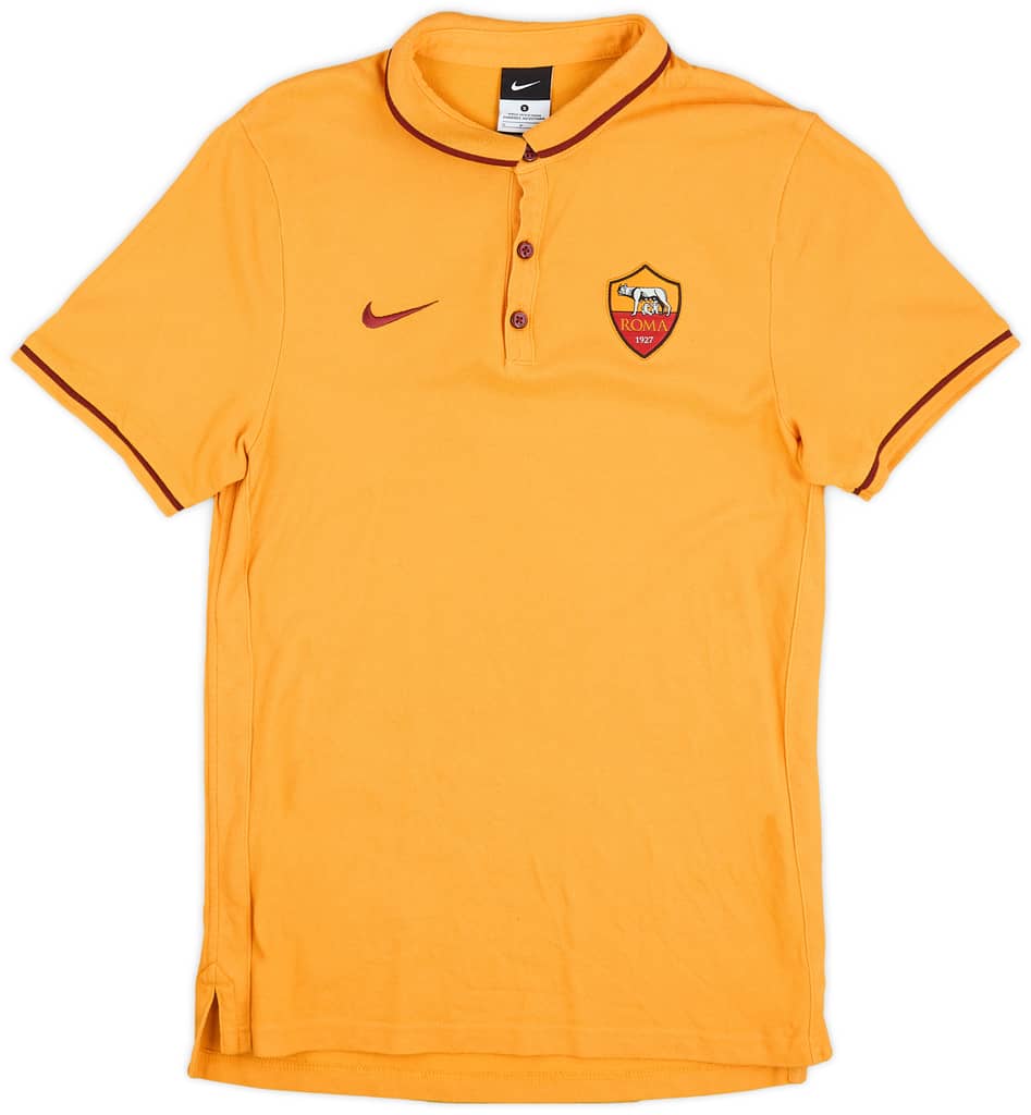 2015-16 Roma Nike Polo Shirt - 9/10 - (S)