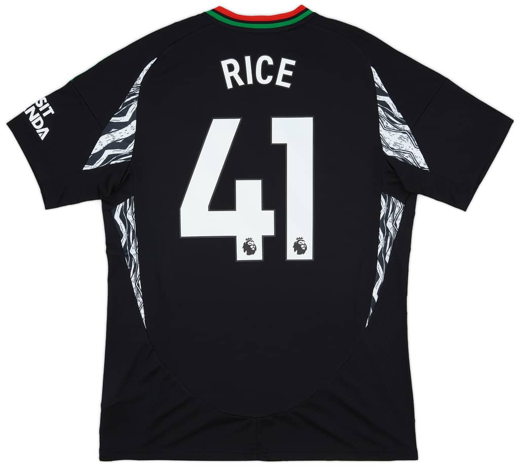 2024-25 Arsenal Away Shirt Rice #41