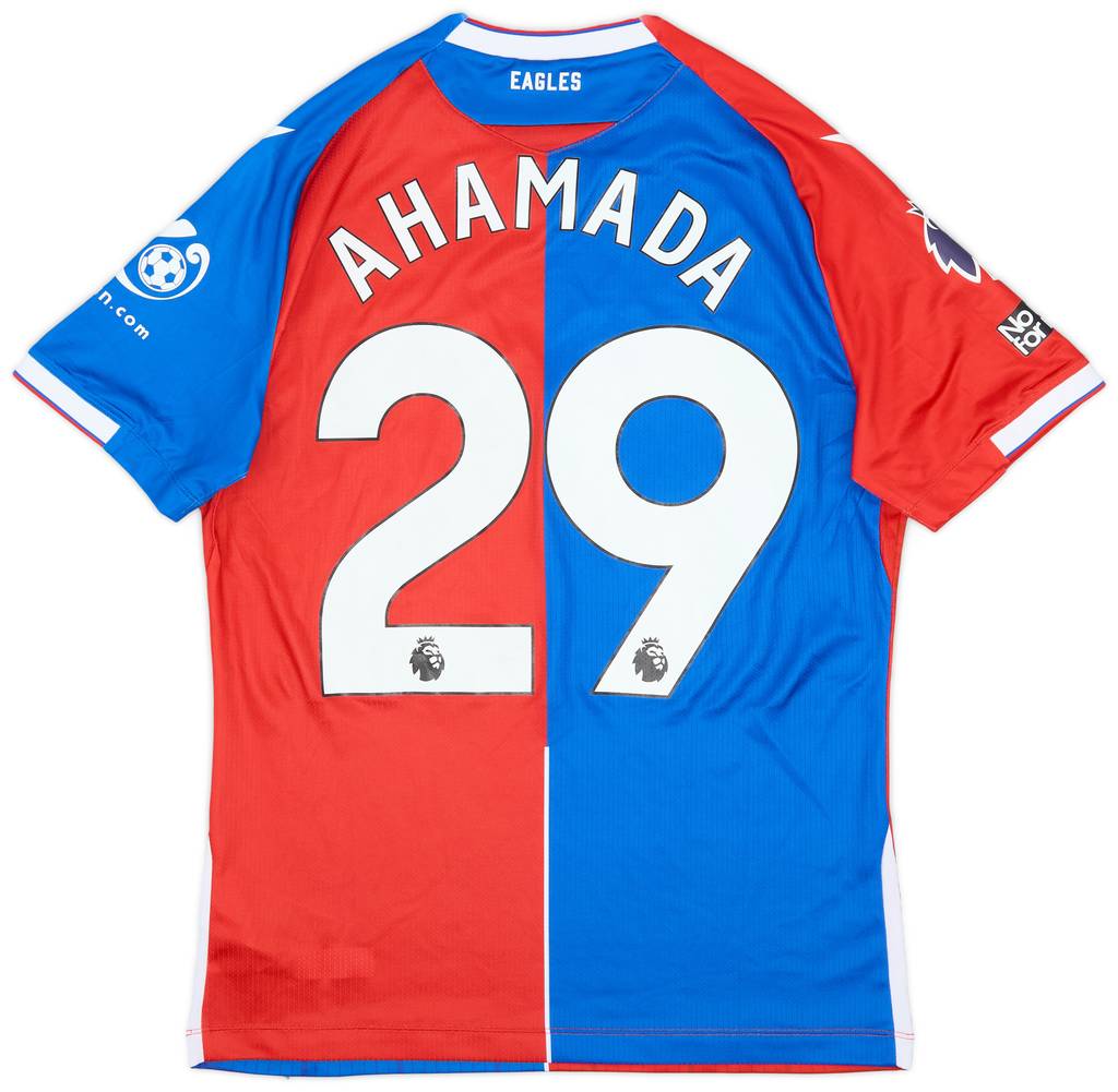 2023-24 Crystal Palace Match Issue Home Shirt Ahamada #29