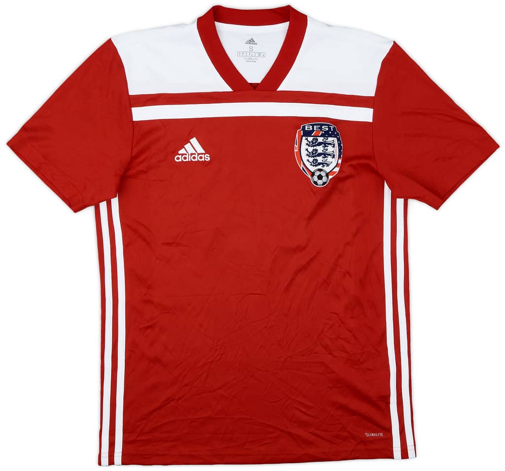 2017-18 adidas Template Shirt #12 - 9/10 - (S)