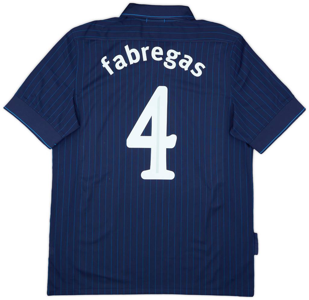 2009-10 Arsenal Away Shirt Fabregas #4 - 5/10 - (L)