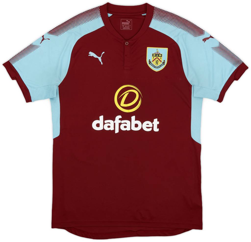 2017-18 Burnley Home Shirt Mee #6 - 8/10 - (L)